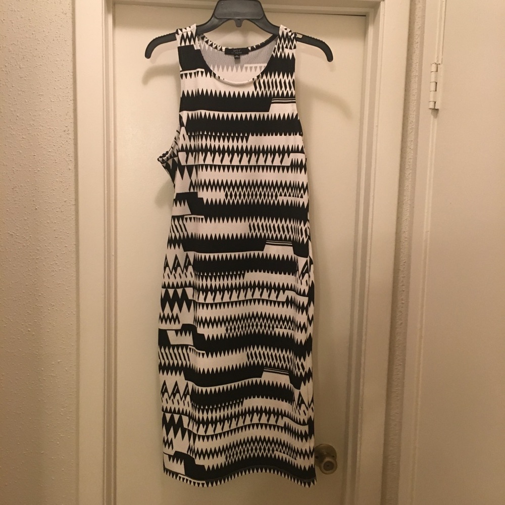 Aztec print dress